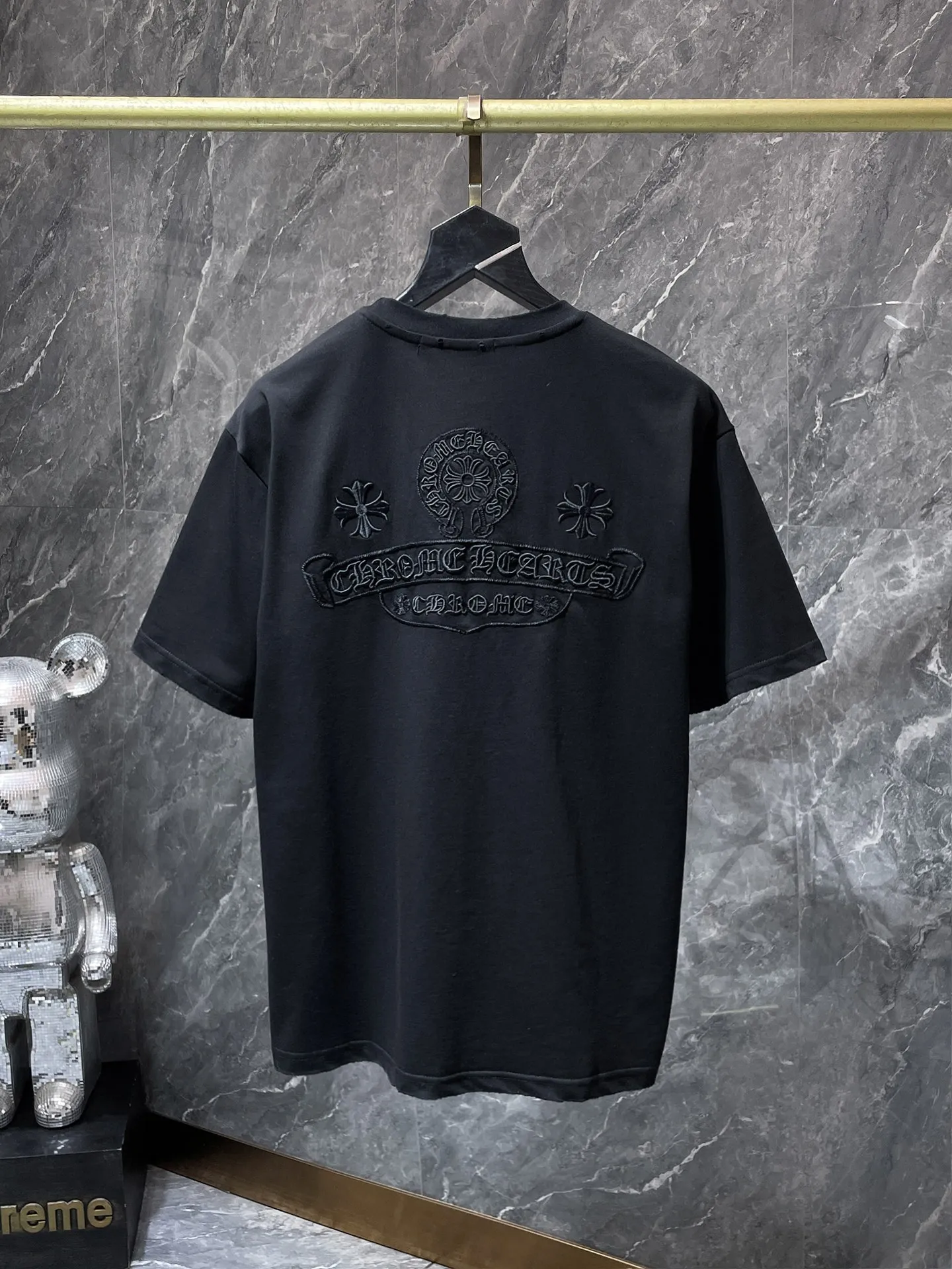 8205# Chrome Hearts 26ss g ！ ！！！ ！！ 1 1 ：Black White Sizes：S、M、L、XL
